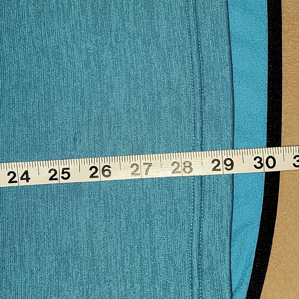 Under Armour Mens 1/2 Zip-Up Sweater in Turquoise Blue Size 2XL EUC - Picture 9 of 12